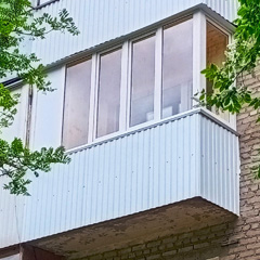 отделка балкона в 5-ти этажке